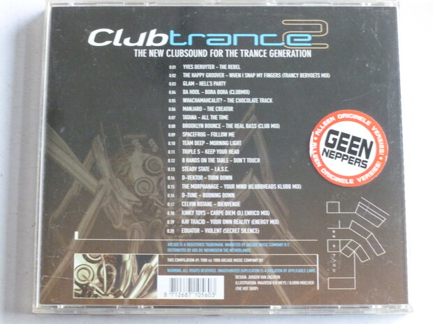 Club Trance 2 - The New Clubsound for the Trance Generation