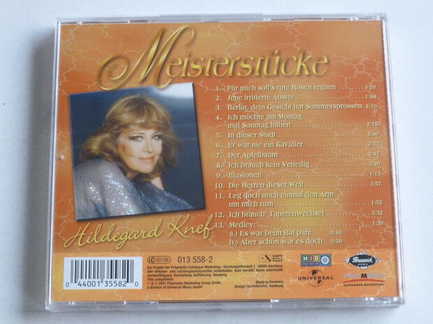 Hildegard Knef - Meisterstücke