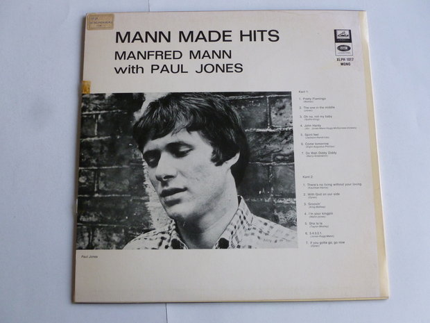 Mann Made Hits Manfred Mann (LP)