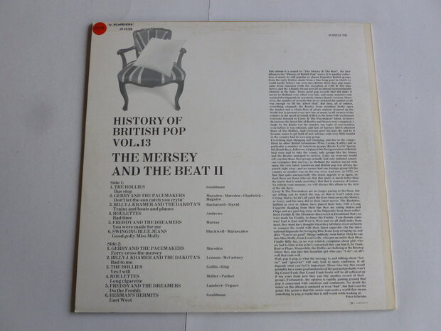 History of British Pop - Volume 13 / The Mersey and the Beat II (LP)