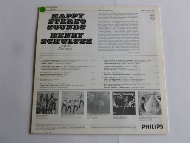 Henry Schultez - Happy Stereo Sounds (LP)