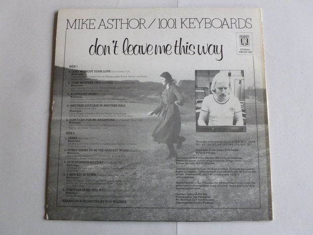 Mike Asthor - 1001 Keyboards (LP)