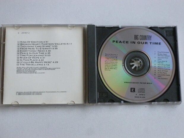 Big Country - Peace in our Time