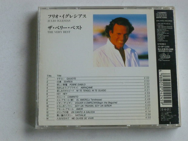 Julio Iglesias - The very best of