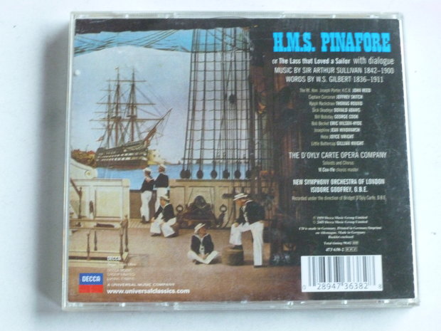 Gilbert & Sullivan - H.M.S. Pinafore  (2 CD)