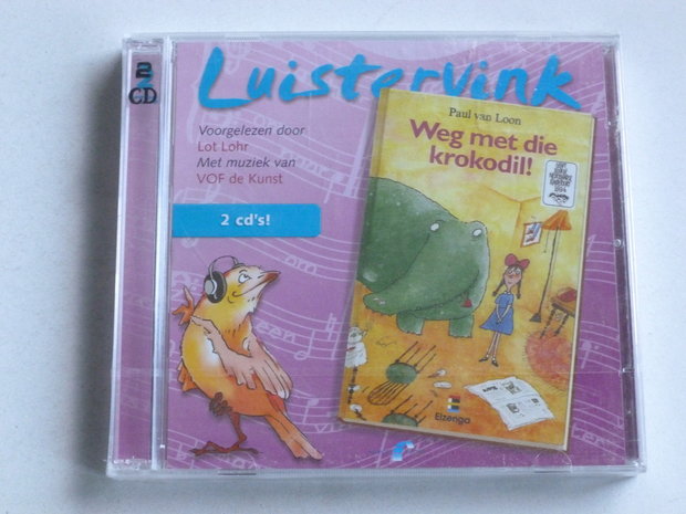 Luistervink - Paul van Loon / Weg met die Krokodil! (2 CD) Nieuw