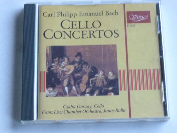 Bach - Cello Concertos / Csaba Onczay, Janos Rolla