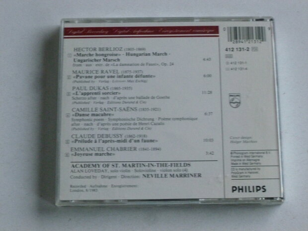 Debussy, Ravel, Dukas, Saint-Saens / Marriner