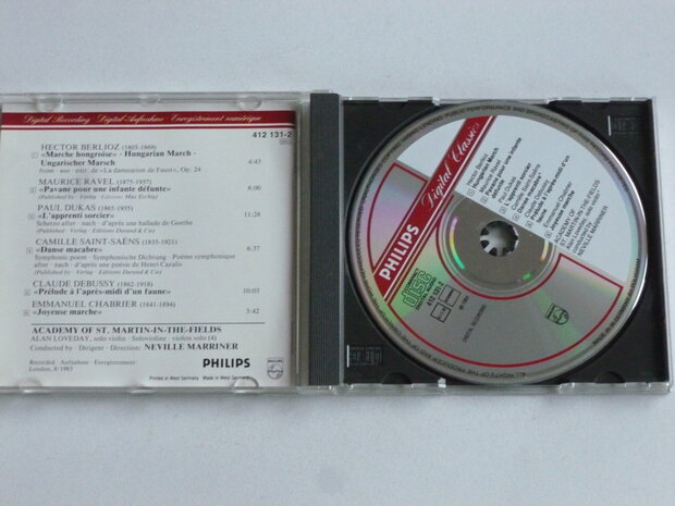 Debussy, Ravel, Dukas, Saint-Saens / Marriner