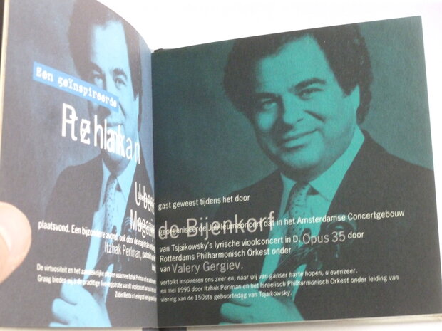 Tchaikovsky - violin concerto / Itzha Rerlman, Mehta