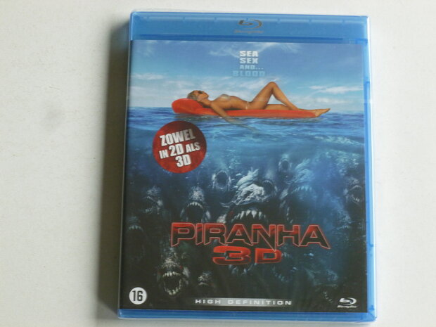 Piranha 3D (2D&3D Blu-ray) nieuw