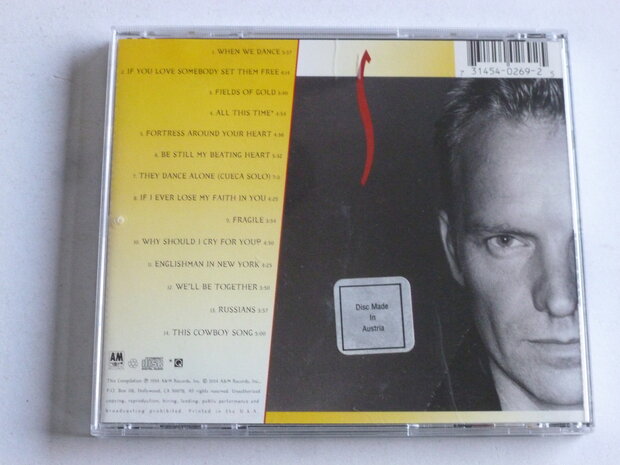Sting - The best of / Fields of Gold (usa)