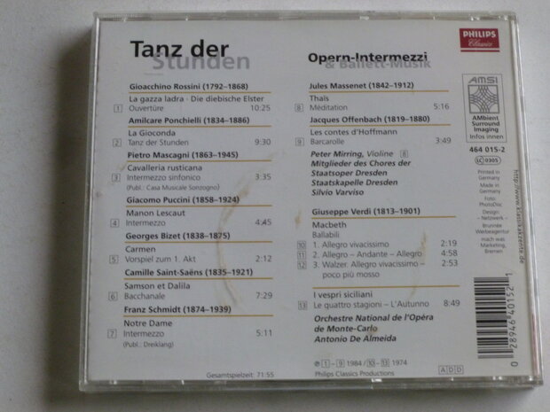Tanz der Stunden - Opern intermezzi & Ballet Musik