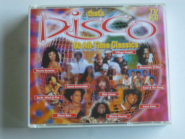 That's Disco - 60 All Time Classics (3 CD)