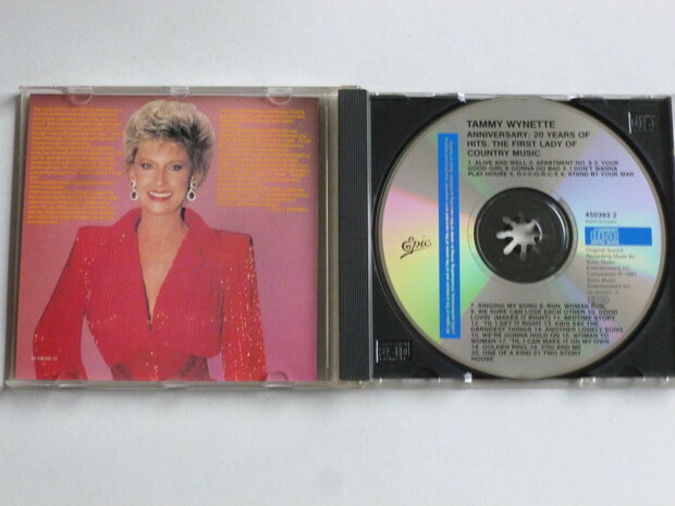 Tammy Wynette - Anniversary Twenty Years of Hits (sony)