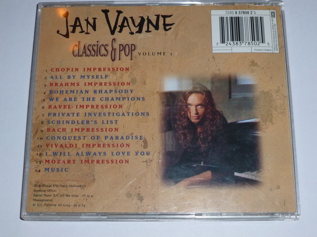 Jan Vayne - Classics & Pop Volume 1