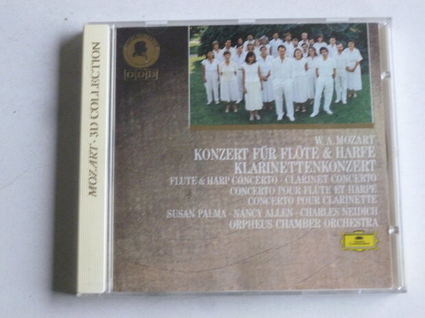 Mozart - Konzert für Flöte und Harfe / Orpheus Chamber Orchestra