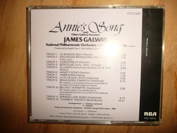 James Galway - Annie's Song