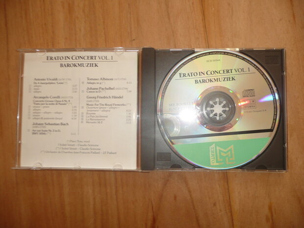 Barokmuziek - Erato in Concert vol. 1