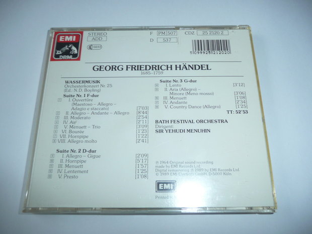 Händel - Wassermusik