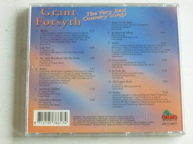 Grant & Forsyth - The very best Country Songs