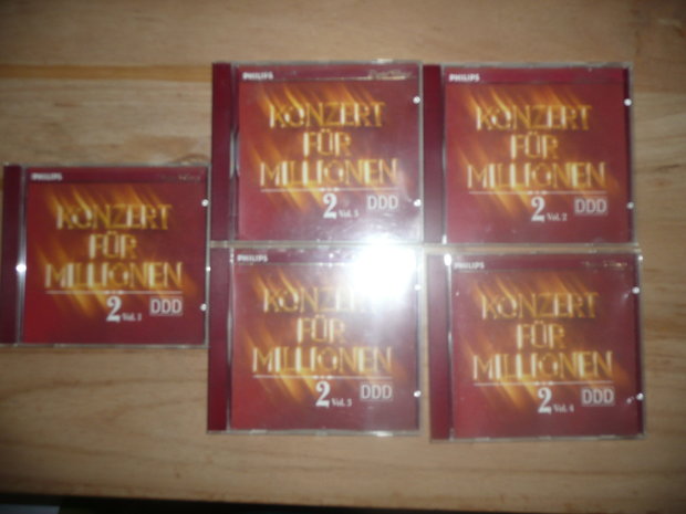 Konzert fur Millionen 2 - 5 CD Box