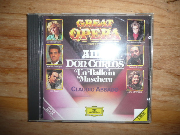 Claudio Abbado - Aida, Don Carlos, Un ballo in Maschera