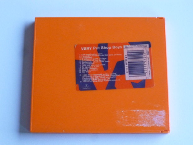 Pet Shop Boys - Very (special edition)