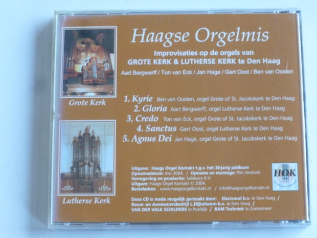Haagse Orgelmis - Improvisaties op de orgels van Grote Kerk & Lutherse Kerk