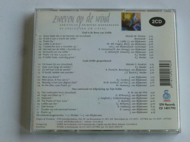 Chr. Krimpens Mannenkoor - Zweven op de wind / De kracht van uw liefde (2 CD)