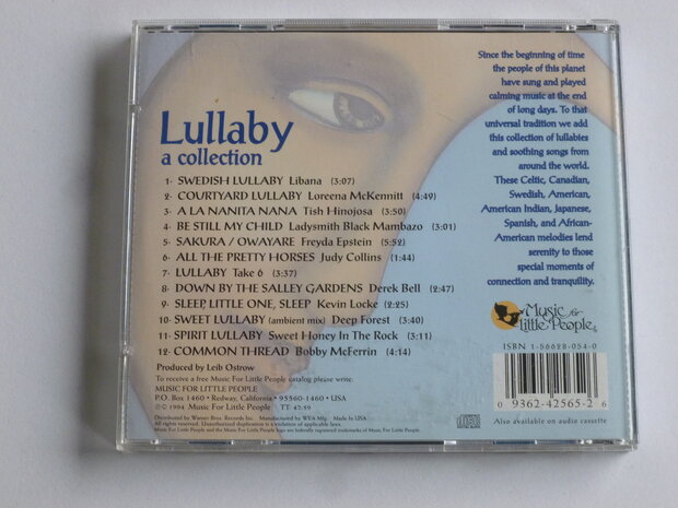 Lullaby - A Collection (music for little people)
