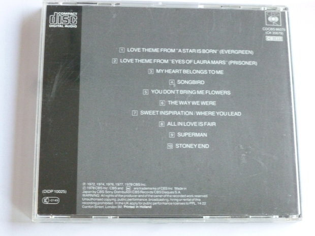 Barbra Streisand - Greatest Hits / volume 2