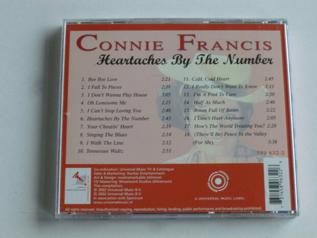 Connie Francis - Heartaches by the Number