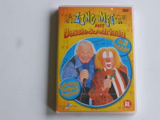 Zing mee met Bassie en Adriaan - Karaoke DVD (nieuw)