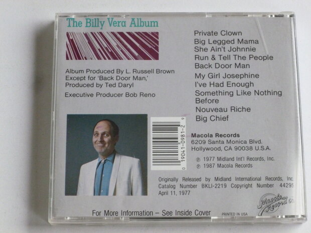 Billy Vera - The Billy Vera Album