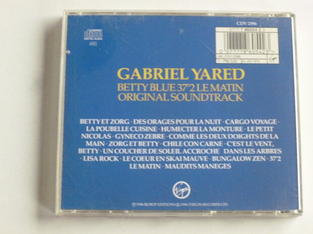 Gabriel Yared - Betty Blue 37 2 Le Matin