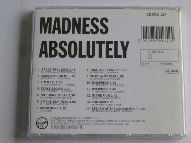 Madness - Absolutely