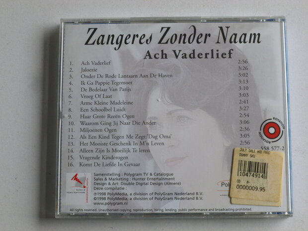 Zangeres Zonder Naam - Ach Vaderlief