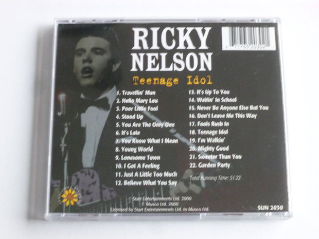 Ricky Nelson - Teenage Idol