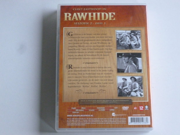 Rawhide  (Clint Eastwood) Seizoen 2 Deel 1 (4 DVD)