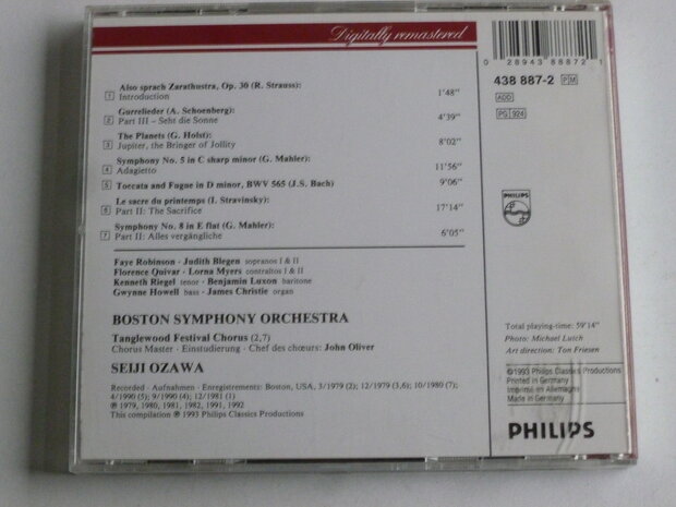 Ozawa - Boston Symphony 20th Anniversary