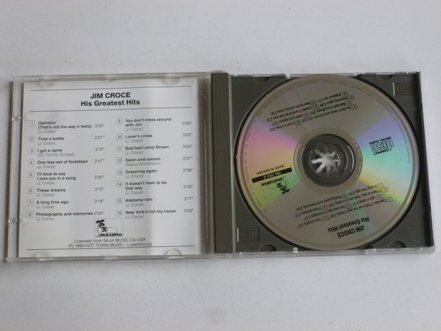 Jim Croce - His Greatest Hits