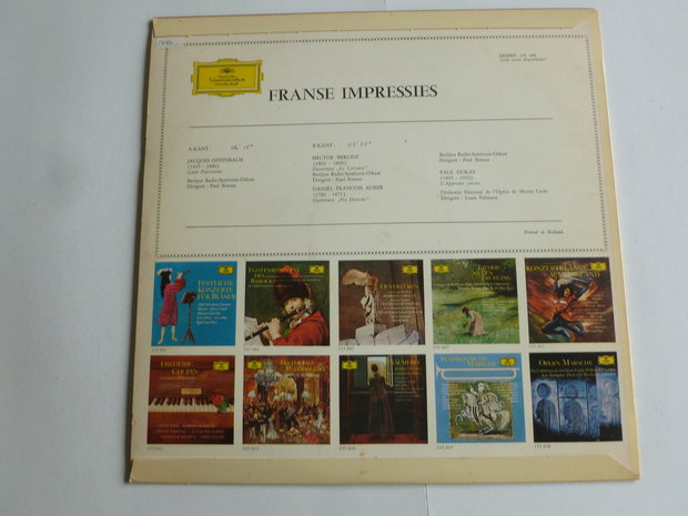 Franse Impressies ( Deutsche Grammophon LP)