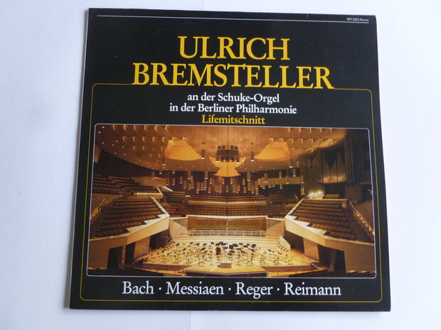 Ulrich Bremsteller an der Schuke Orgel (LP)