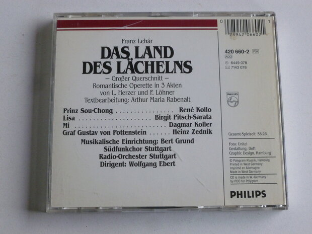 Franz Lehar - Das Land des Lächelns / Rene Kollo