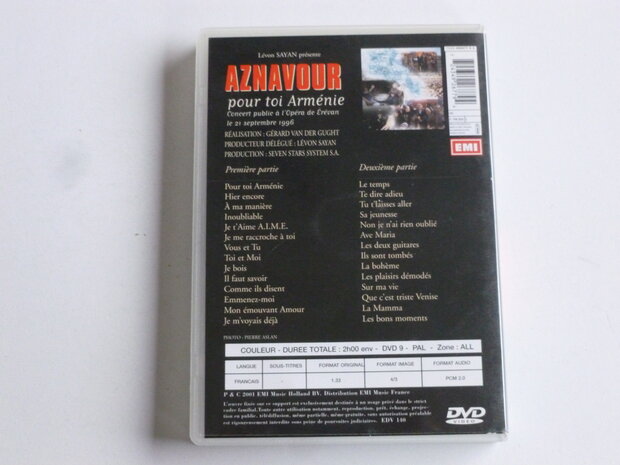 Aznavour - pour toi Armenie / Concert public (DVD)