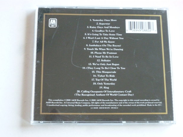 The Carpenters - Gold / Greatest Hits