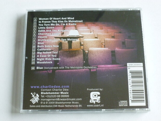 Charlie Dee - A Tribute to Joni Mitchell / Live