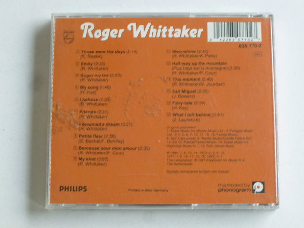 Roger Whittaker - Those were the days