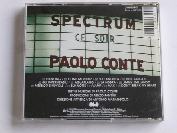Paolo Conte - Live
